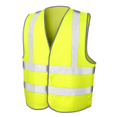 Hi-Vis Motorway Vest - Fluorescent Yellow - L/XL