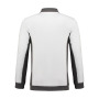 L&S Polosweater Workwear white/pg M