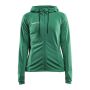 Craft Evolve hood jacket wmn team green xxl
