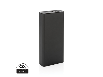 Terra RCS gerecyclede 20W aluminium powerbank 20.000 mAh