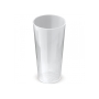 Ecologische cup design PP 500ml - Transparant