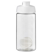 H2O Active® Bop 500 ml sportfles met shaker bal - Wit/Transparant