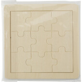 Houten puzzel Alvaro houtbruin