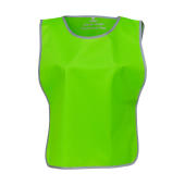 Fluo Reflective Border Tabard - Lime - S/M
