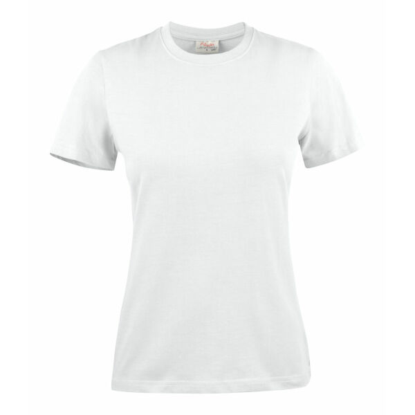 Printer Light T-shirt Lady White XXL