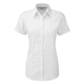 Ladies' Herringbone Shirt - White - 4XL (48)