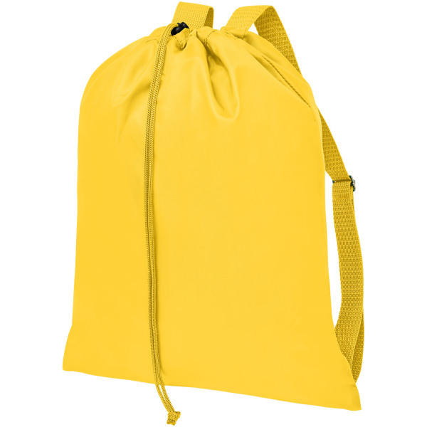 Oriole drawstring backpack with straps 5L - Yellow