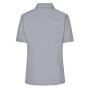 Ladies' Business Shirt Short-Sleeved - steel - XS