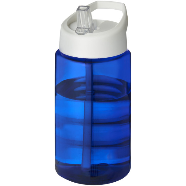 H2O Active® Bop 500 ml spout lid sport bottle - Blue/White