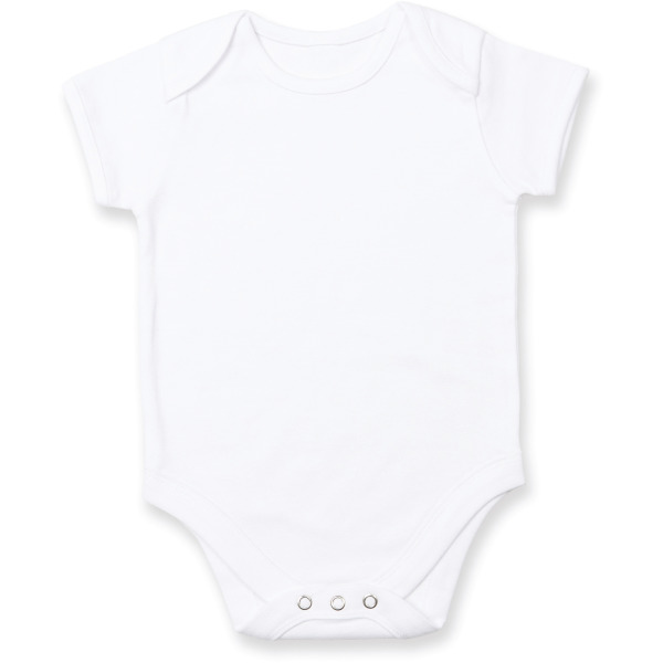 Contrast Baby Bodysuit White / White 0/3M
