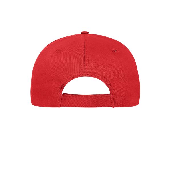 MB6236 6 Panel Cap Bio Cotton - red - one size