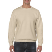 Gildan Sweater Crewneck HeavyBlend unisex Sand S