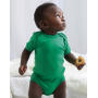 Baby Bodysuit - Charcoal Grey Melange Organic - 0-3