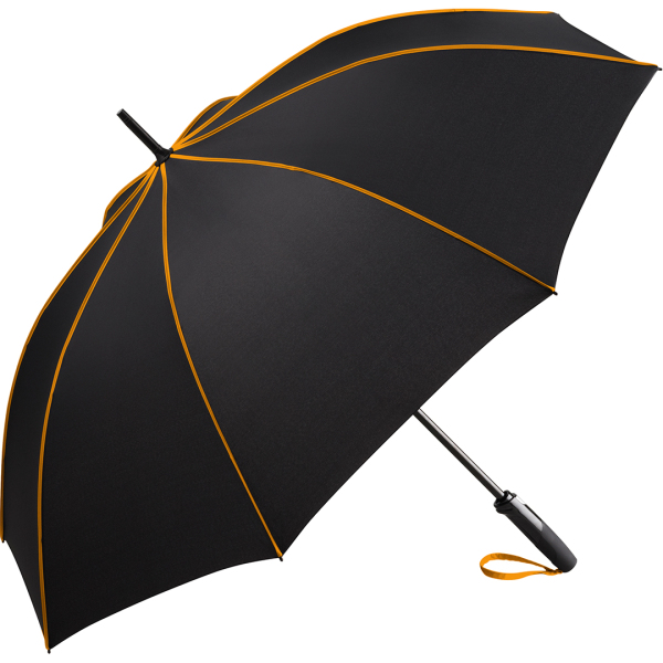 AC midsize umbrella FARE®-Seam - black-orange