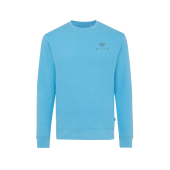 Iqoniq Zion gerecycled katoen sweater, tranquil blue (XXXL)