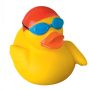 Squeaky duck swimmer - multicoloured