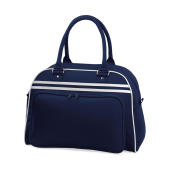 Retro Bowling Bag - French Navy/White - One Size