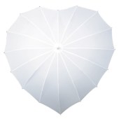 Paraplu, hartvormig, windproof