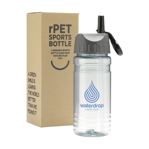 Sports Bottle 500 ml | 100% Recycled PET | Waterfles bedrukken | Blauw