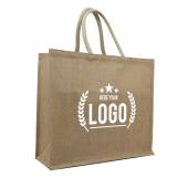 Jute shopper tassen - Naturel jute - Large Jute shopper tassen - Naturel jute - Large