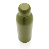 RCS gerecycled roestvrijstalen vacuümfles 500ML, groen