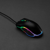 RGB-gamingmuis, zwart