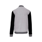 Kinder college jacket Oxford Grey / Black 12/14 jaar