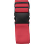 Polyester (300D) bagageriem rood