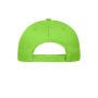 MB6237 5 Panel Cap Bio Cotton - lime-green - one size