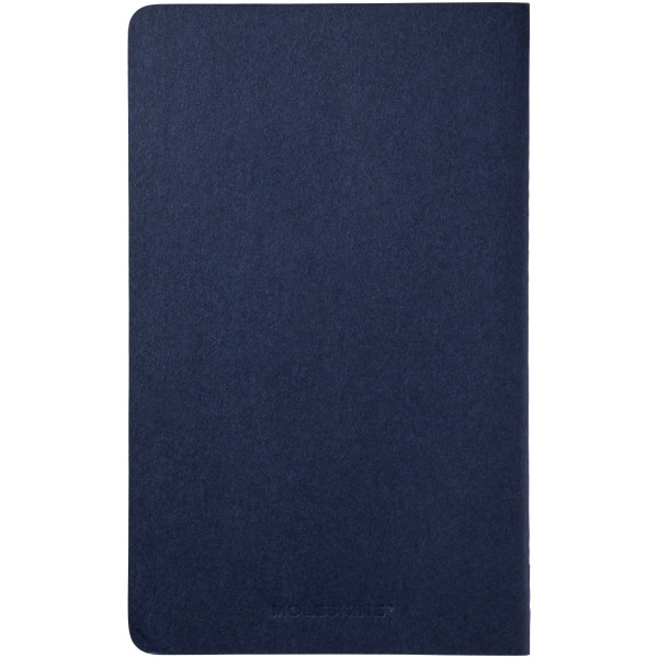 Moleskine Cahier Journal L - ruled - Indigo blue
