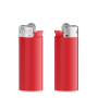 BIC® J25 Standaard aansteker J25 Lighter BO red_BA white_FO red_HO chrome