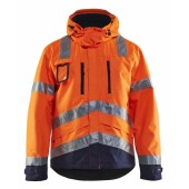 High Vis Oranje/Marineblauw
