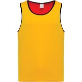 Omkeerbaar rugbyhesje Sporty Red / Sporty Yellow S/M