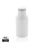 RCS gerecycled roestvrijstalen compacte fles, wit