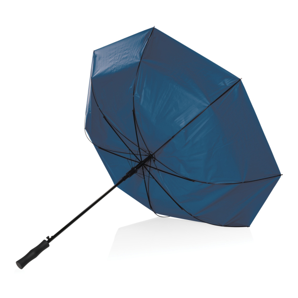 27" Impact AWARE™ RPET 190T bi color auto open paraplu, blauw