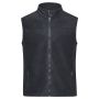 Men's Workwear Fleece Vest - STRONG - - carbon/black - XS