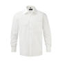 Cotton Poplin Shirt LS - White - S