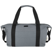 Joey GRS gerecyclede canvas duffel bag, 25 l - Grijs