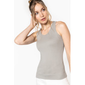 Angelina - Dames Racerback Lime L