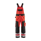 High Vis Rood/Zwart