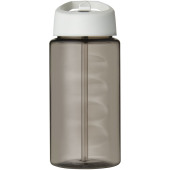 H2O Active® Bop 500 ml drikkeflaske og låg med hældetud - Trækul/Hvid