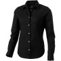 Vaillant long sleeve women's oxford shirt - Solid black - 2XL