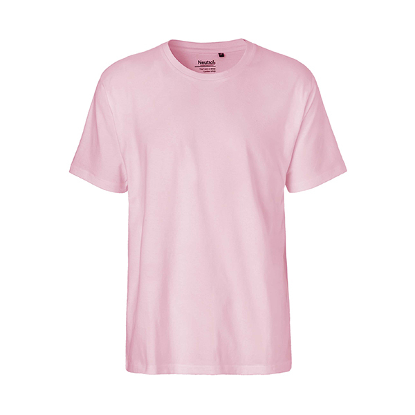 Neutral mens classic t-shirt-Light-Pink-S