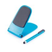 Push telefoonstandaard met touch pen, rood Push telefoonstandaard met touch pen, rood