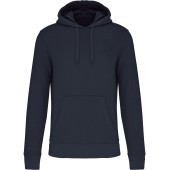 Ecologische herensweater met capuchon Deep Blue 4XL