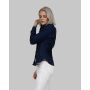 Yellow Bow 54 Woman Navy S