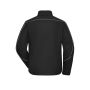 JN882 Workwear Softshell Light Jacket - SOLID - zwart 6XL