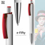 Ballpoint Pen e-Fifty Flash Red