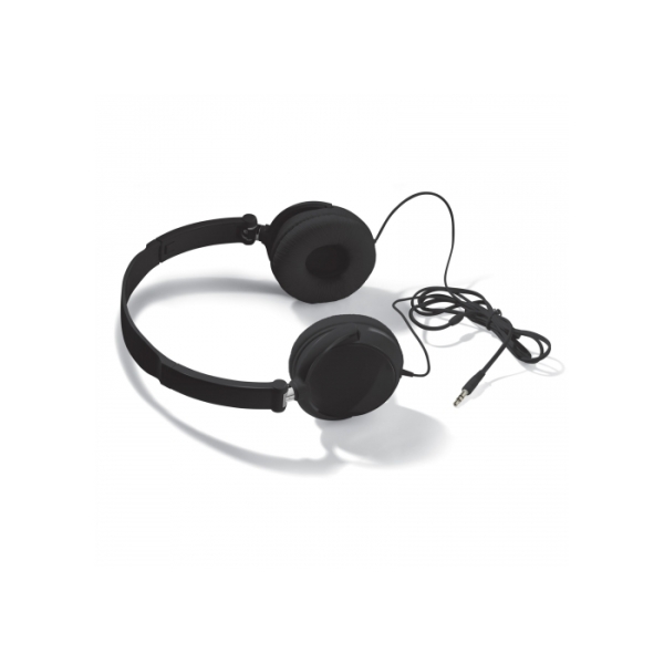 On-ear koptelefoon draaibaar - Zwart