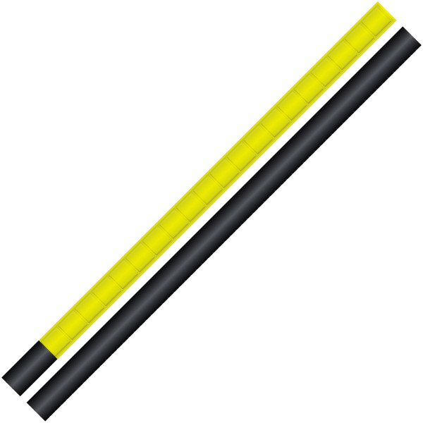 RFX™ 58 cm reflective PVC band for pets - Neon yellow